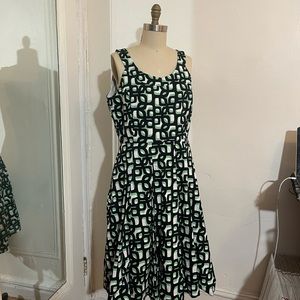 Calvin Klein Printed cocktail dress